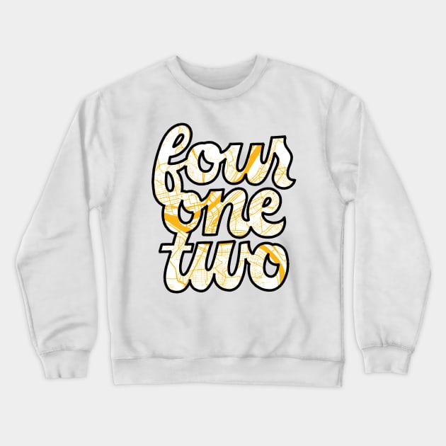 Four One Two Crewneck Sweatshirt by polliadesign